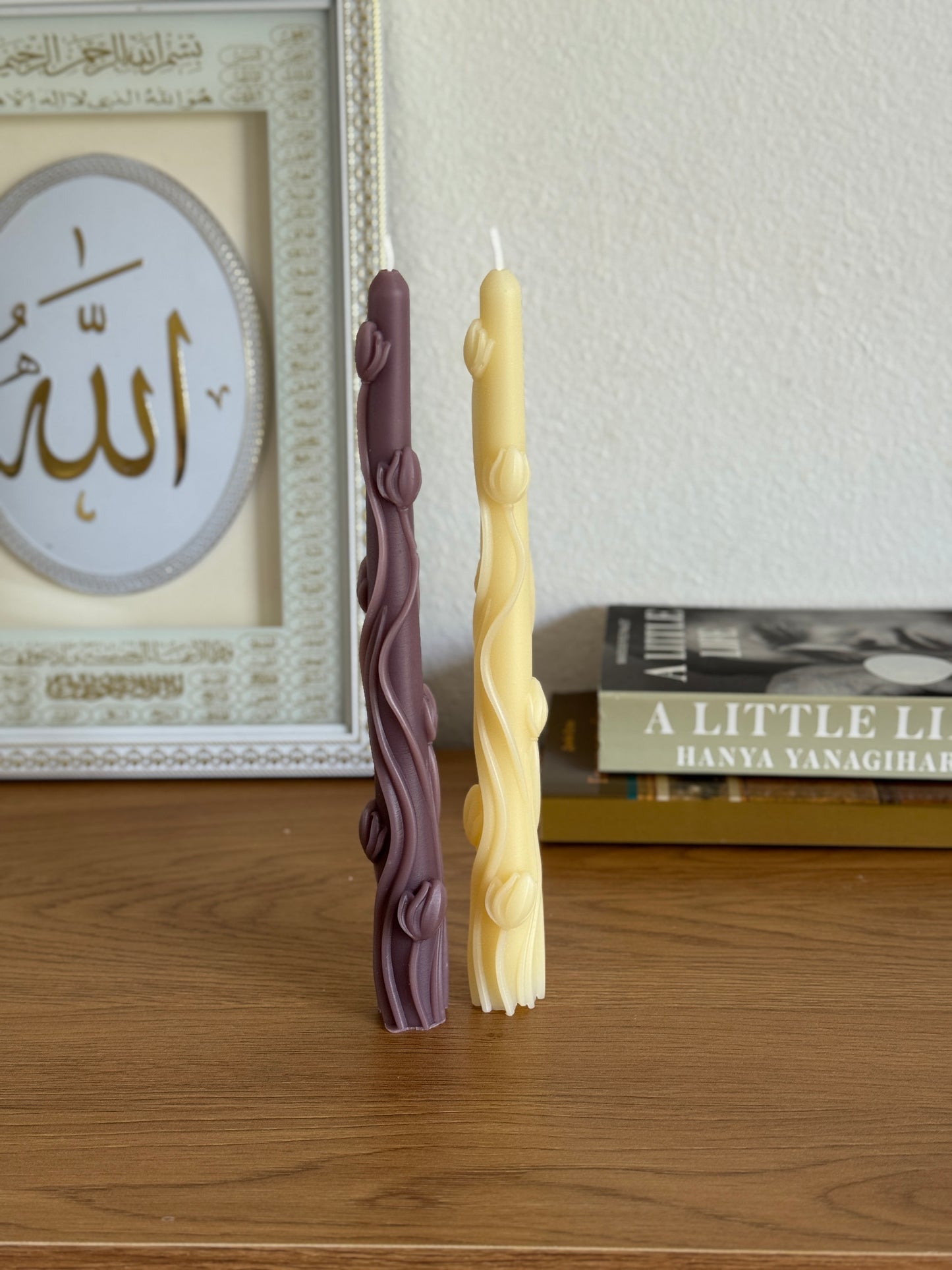 Tulip Taper Candle