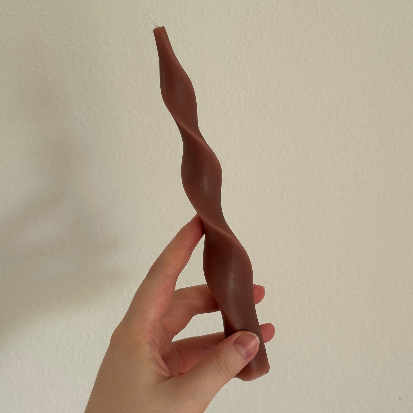 Wave Taper Candle