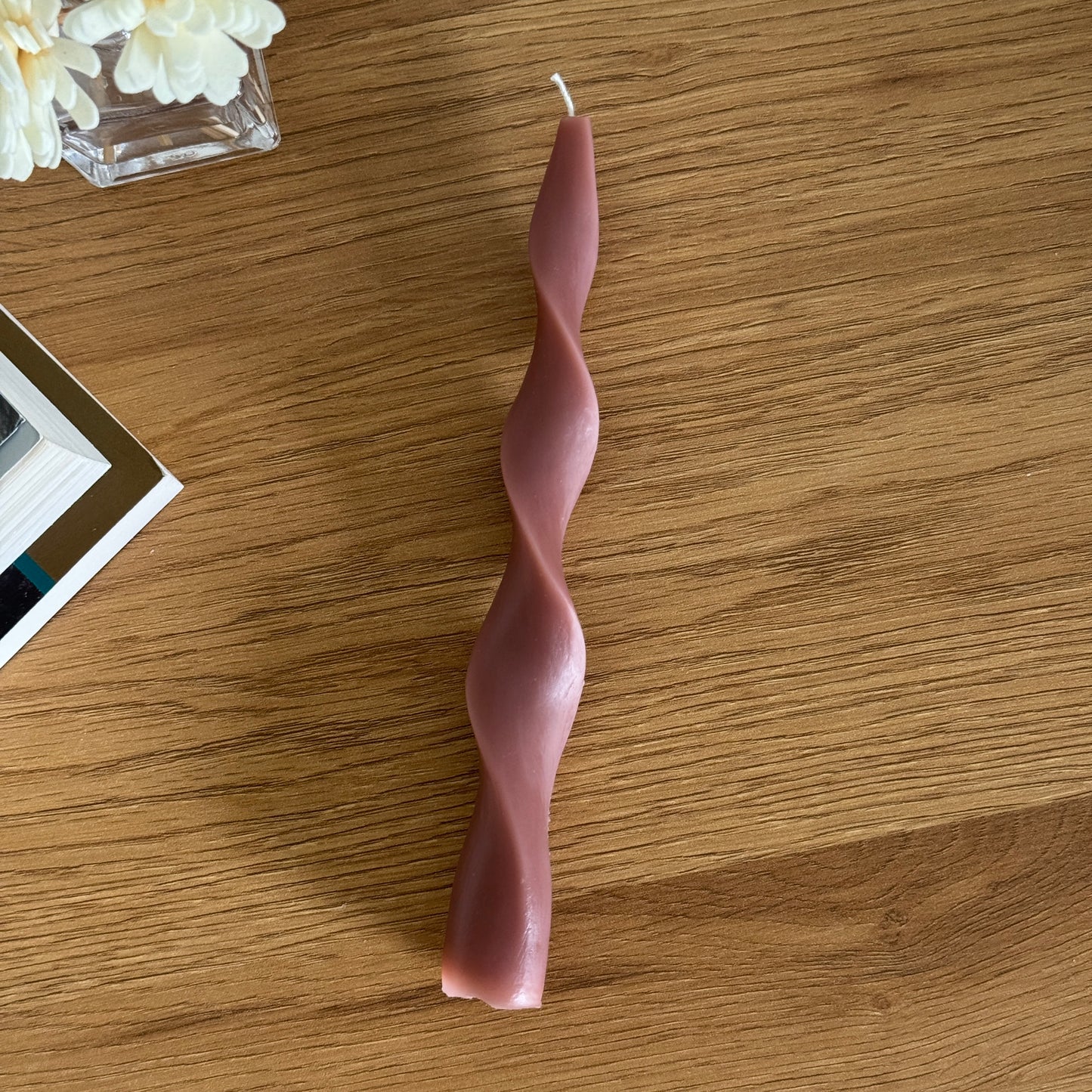 Wave Taper Candle