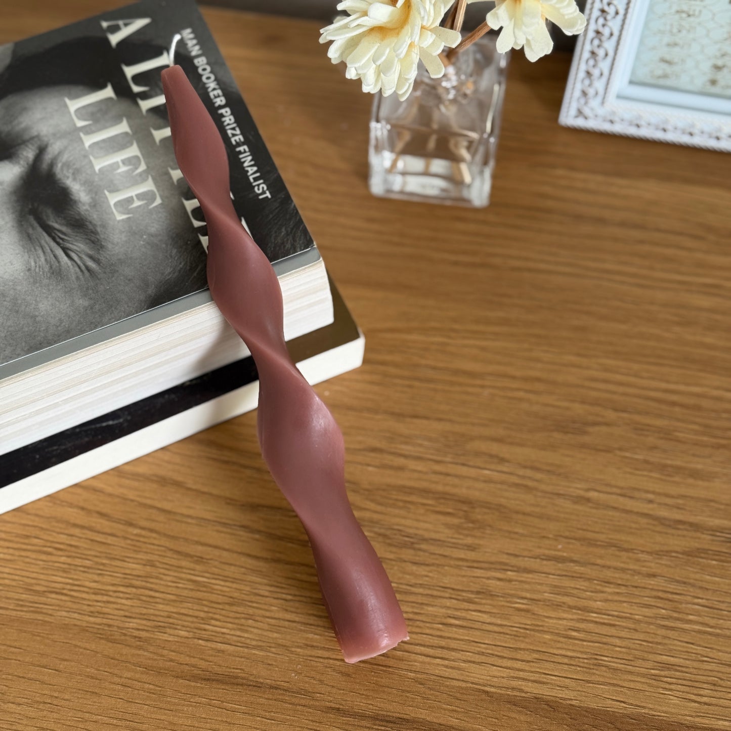 Wave Taper Candle