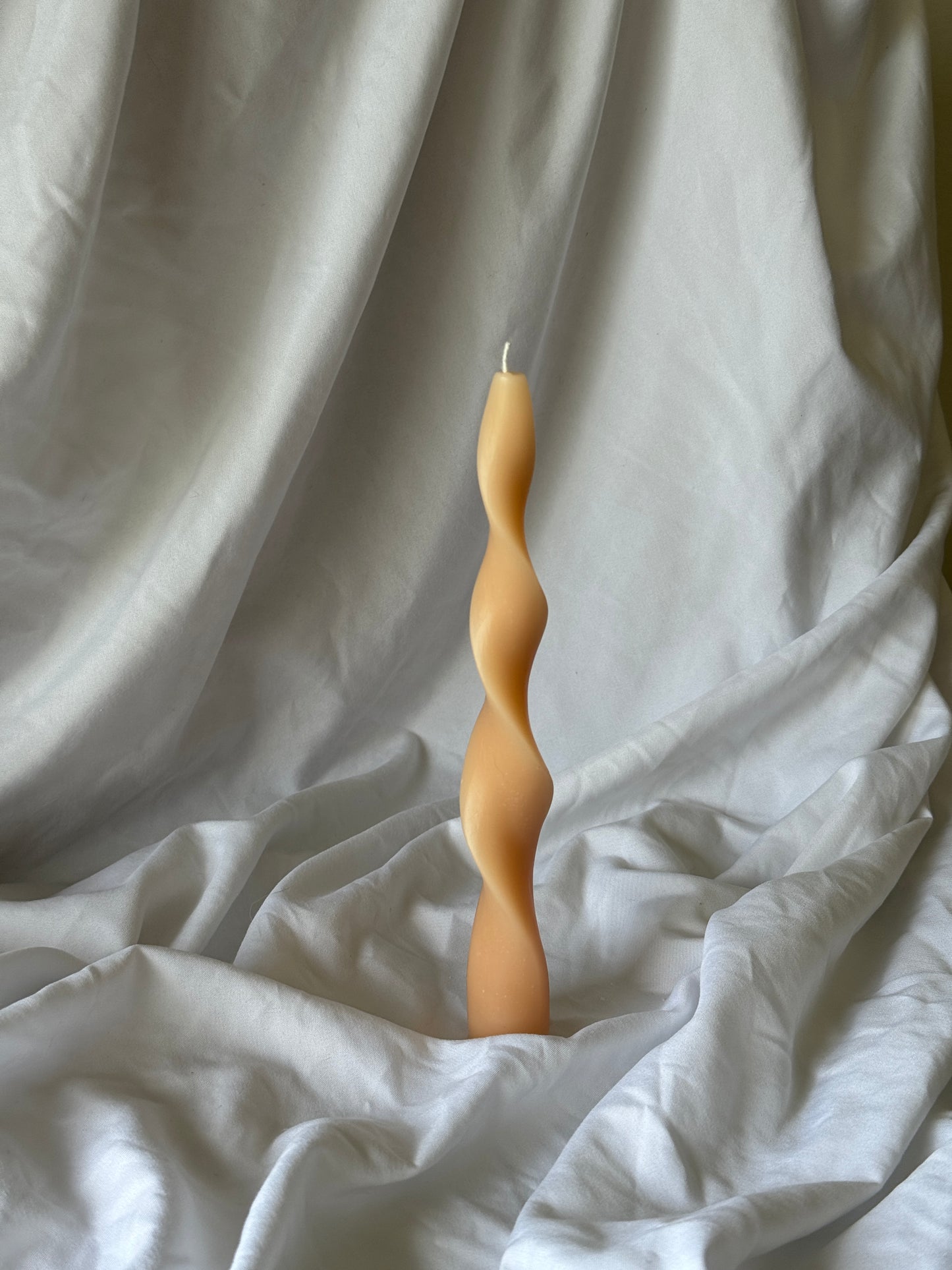 Wave Taper Candle